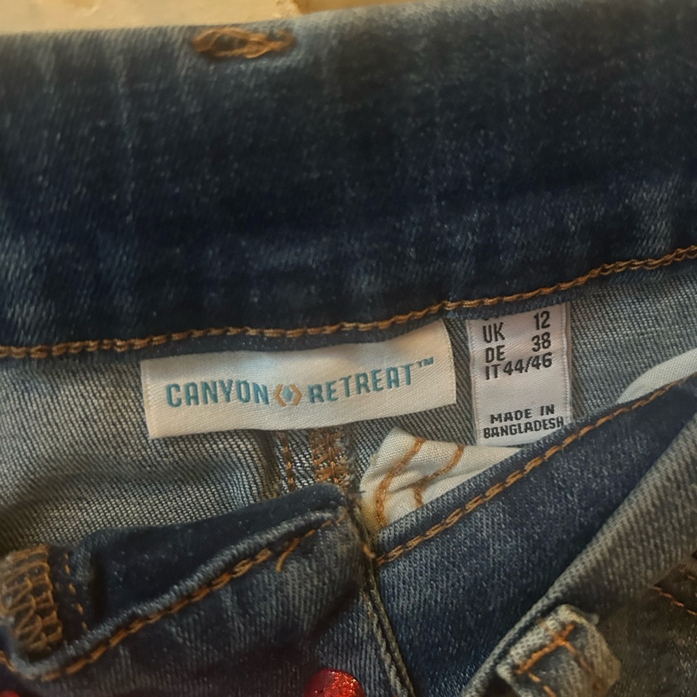 NWT Canyon Retreat Long Denim Skirt | Classic Long Blue Jean Skirt Size 8 - Picture 3 of 10